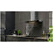 ETNA AB791RVS - Wandschouw afzuigkap - 632 m³/h - RVS met zwart glasdesign