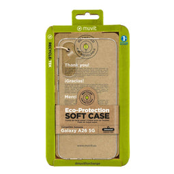 Muvit for Change Galaxy A26 5G - Telefoonhoes - Transparant