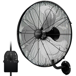 Coast Ventilator - Ø56 cm - Oscillerend - 1300 RPM - 3 Snelheden - Zwart