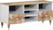 vidaXL - Tv-meubel - 100x33,5x46 - cm - massief - mangohout