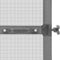 vidaXL - Hordeur - met - scharnieren - 100x215 - cm - antraciet
