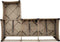 vidaXL - Verstelbare - tuinbank - met - kussens - L-vormig - beige - poly - rattan