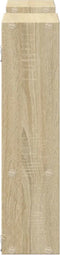 vidaXL - Wandschap - 99x15x60 - cm - bewerkt - hout - sonoma - eikenkleurig