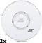 Alecto SCA-10 DUO - Rookmelder - Koolmonoxidemelder - Wit - 2 stuks