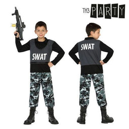 Kostuums voor Kinderen S.W.A.T. Politie (2 pcs) Maat 5-6 Jaar