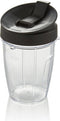 Swan Stealth Personal Blender – Mixt Groente, Fruit, Noten, ijs & Meer – Vaatwasserbestendig – Mat Zwart