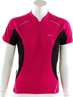 Agu Araldo - Fietsshirt - Vrouwen - Maat S - Pink/ Black/ White
