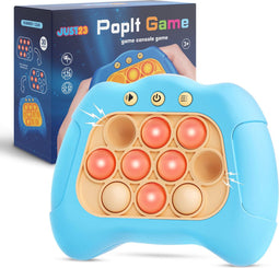 JUST23 Pop It Game - Quick Push - 4 Speelmodi - Blauw