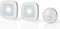 Nedis Draadloze Deurbelset - Netvoeding - 220 - 240 V AC 50 Hz - 1x CR2032 - Volume: 80 dB - Signaalbereik: 300 m - IP44 - Instelbaar volume - 36 Melodiën - 2 Ontvangers - Wit