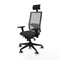 Bureaustoel met hoofdsteun Piqueras y Crespo 3D066G1 Zwart
