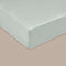 Coco & Cici - Tencel Sateen Hoeslaken Topper 180 x 210 x 10 cm - 2 Persoons Beddengoed - Lyocell - Elastiek Rondom - Grijs Groen - Extra Zacht