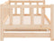 vidaXL - Slaapbank - met - onderschuifbed - 80x200 - cm - massief - grenenhout