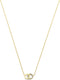 Marie Celeste - Ketting - 14k Geelgoud met zirkonia - 40-44 cm (1 stuk)