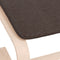 vidaXL - Voetenbank - 51x41x40 - cm - stof - donkergrijs