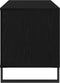 vidaXL - Recordkast - Zwart - Eiken - 100x38x48 - cm - Gelaagd - Hout