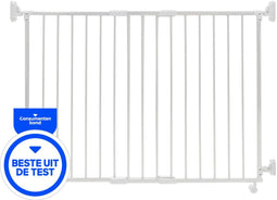 SafetyThings Traphekje - Op Wielen - Uitschuifbaar 80 - 130 cm - Wit