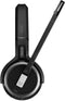 Sennheiser Impact SDW 5063 - Draadloze DECT-headset - Superbreedband audio en ruisonderdrukking - Zwart
