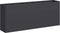 vidaXL - Plantenbak - 200x40x80 - cm - koudgewalst - staal - zwart