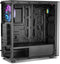 NOX Infinity Omega - PC Midi-Tower - LED RGB - Zwart