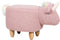 UNICORN - Poef - Roze - 31 cm - Polyester