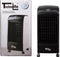 TechnoLife TL-1701R - Mobiele Aircooler - 3 Snelheden en Timer - Zwart/Wit