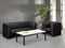 Salontafel 120x60x45cm bladkleur Robson Eiken framekleur Aluminium (RAL9006)