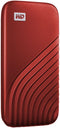 WD My Passport SSD (v3) - 1TB - Leessnelheid 1050 MB/s - Rood