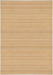 vidaXL - Tapijt - 120x180 - cm - bamboe - natuurlijk