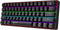 HXSJ V900 - Bedraad Mechanisch Gaming Toetsenbord - RGB - Blue Switch - 61 Keys - QWERTY - Zwart