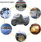 Motorhoes - Waterdichte motorhoes - Motorhoes waterdicht buiten - Maat XL - Waterdicht