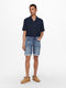 ONLY & SONS ONSPLY JOG BLUE SHORTS PK 8584 DNM NOOS Heren Broek - Maat M