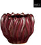Mica Decorations Bloempot Thom - 23.5x23.5x19 cm - Keramiek - Paars