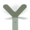 FRONDO Hook - Wandkapstok - Stalen wandhaak met 2 haken - Dusty Green
