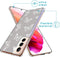 imoshion Hoesje Geschikt voor Samsung Galaxy S21 FE Hoesje Siliconen - imoshion Design hoesje - Grijs / Butterfly