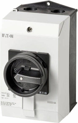 Eaton P1-25/I2/SVB-SW/HI11-NA Onderhoudsschakelaar Voor bodembevestiging, Vergrendelbaar 690 V Zwart 1 stuk(s)