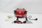 DOMO DO9284PZ - Pizza Oven - Keramische Steen Ø 32 cm - 400°C in 5 minuten - Rood