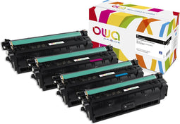 OWA toner HP CF363X - Refurbished HP toner met chip - Zwart - Hoge Capaciteit 9.500 Pagina's - 508X, CF363, 363, 363X