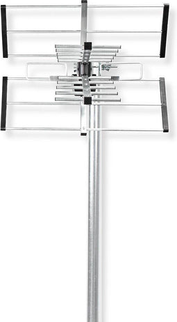 Nedis Buitenantenne - UHF - Ontvangstbereik: ≥50 km - LTE700 - Versterking: 13 dB - 75 Ohm - Antenne lengte: 777 mm - ABS / Aluminium