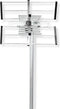 Nedis Buitenantenne - UHF - Ontvangstbereik: ≥50 km - LTE700 - Versterking: 13 dB - 75 Ohm - Antenne lengte: 777 mm - ABS / Aluminium
