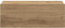 vidaXL - Nachtkastje - zwevend - 40x32x15 - cm - bewerkt - hout - artisanaal - eiken