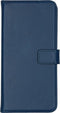 Selencia Hoesje Geschikt voor Samsung Galaxy J4 Plus Hoesje Met Pasjeshouder - Selencia Echt Lederen Bookcase - Blauw