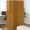 vidaXL - Kamerscherm - met - 3 - panelen - massief - paulowniahout - bruin