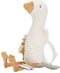 Little Dutch - Newborn Naturals - Activiteitenknuffel Gans - Wit