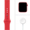 Apple Watch Series 6 - Smartwatch - Zuurstofsaturatie ECG Always-on display - Rood