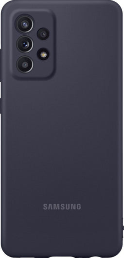 Samsung Galaxy A52 - Silicone Cover - Schokbestendig - Zwart