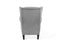 ABSON - Fauteuil - Grijs - Polyester