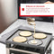Solis 5 in 1 Tafelgrill 791 - Gourmetstel 4 Personen - Grill Wok Pizzamaker Raclette Pannenkoeken - Zilver (4 stuks)
