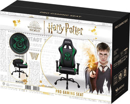 Subsonic - Gamestoel Harry Potter Slytherin - Verstelbare Hoogte en Rugleuning - Zwart/Groen - SA5609-H2