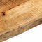 vidaXL - Tafelblad - met - natuurlijke - rand - 180x40x3,8 - cm - massief - mangohout