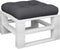 vidaXL - Palletkussen - 60x60x12 - cm - stof - zwart